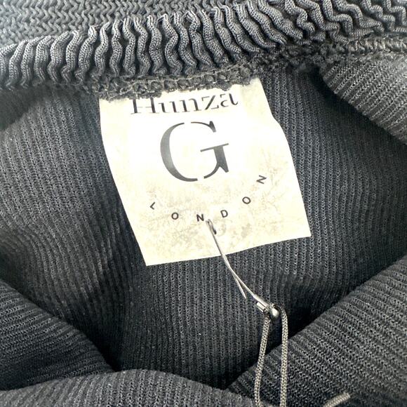 Hunza G Black Tank Dress One Size - Picture 6 of 9